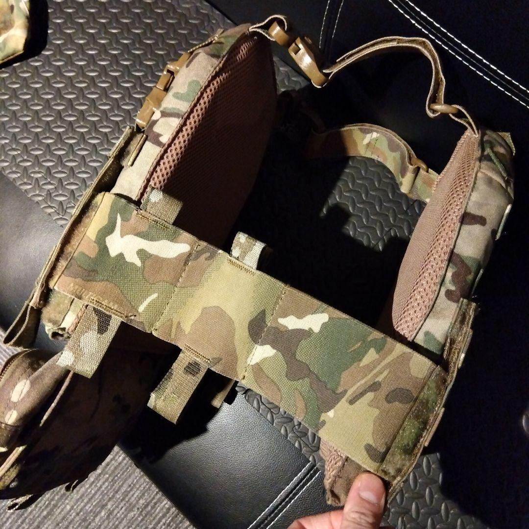 イェーガークラフトデザイン ASPCⅡ プレートキャリアー マルチカム 改造品