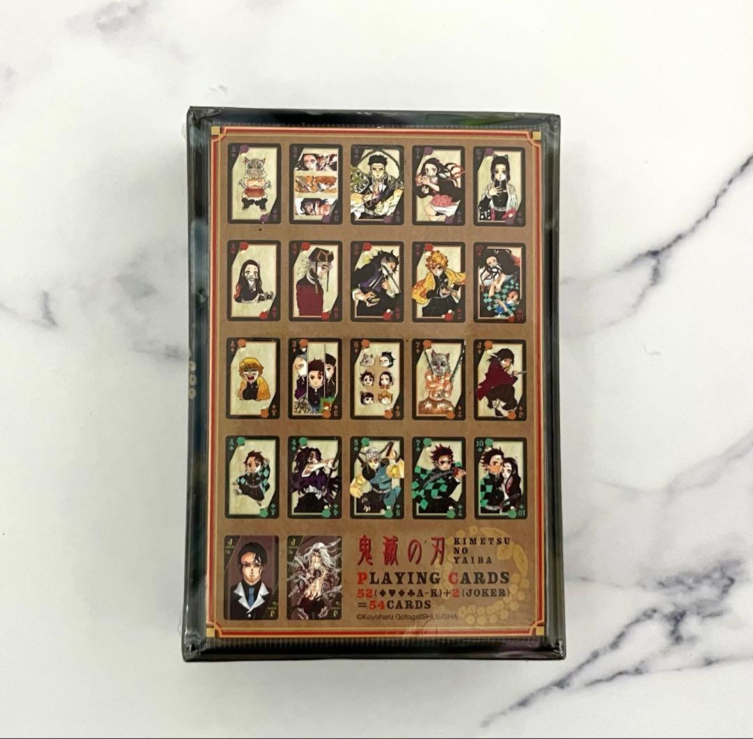 【鬼滅の刃】トランプ ジャンプフェスタ 原作絵 未開封