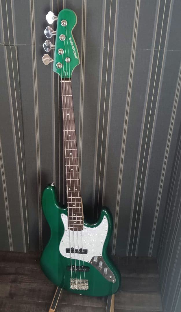 SELDER セルダー JAZZ BASS ジャズベース グリーン エレキ JB