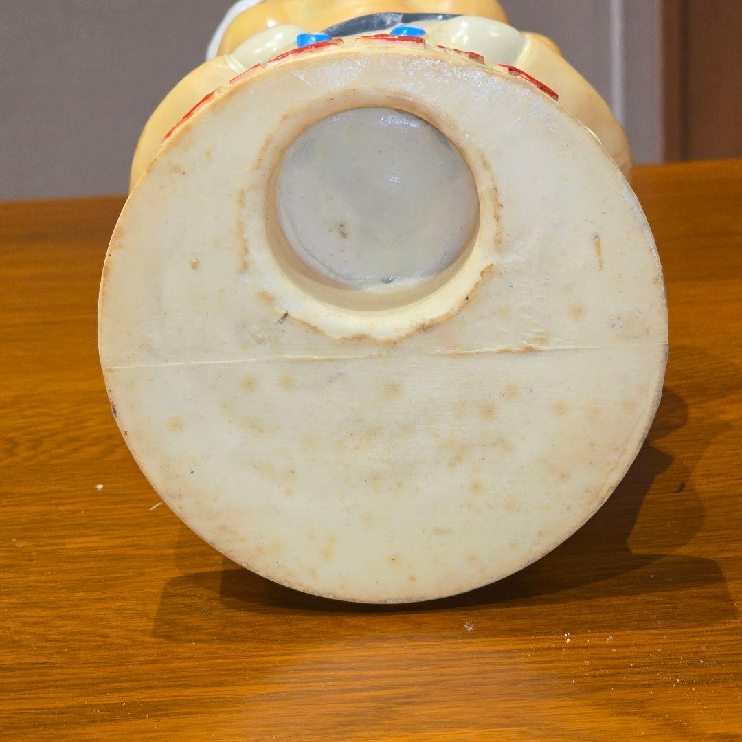 エースコック 店頭用 豚 ぶた ブタ ソフビ 人形 初期型のレア 昭和