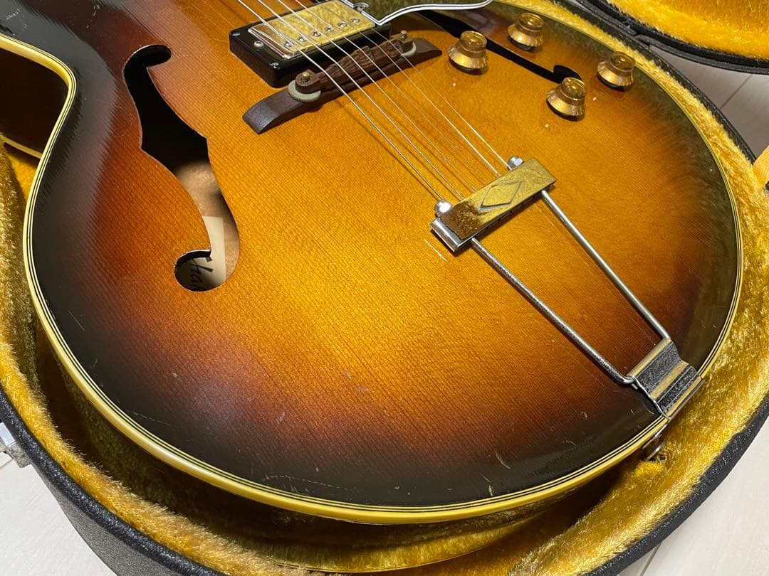 【10,000円値下げ】Chaki フルアコ P-8M ジャパンビンテージギター