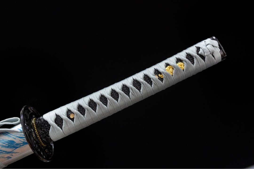 白雪 鉄鍔 日本刀 武具 鑑賞刀 居合刀 模造刀 舞踊刀