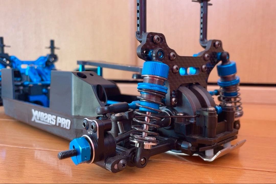 【TAMIYA】 タミヤ XV02RS PRO シャシー（メカなし）美品。