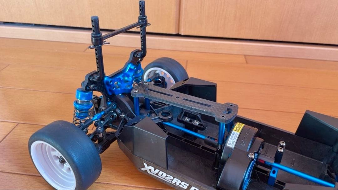 【TAMIYA】 タミヤ XV02RS PRO シャシー（メカなし）美品。