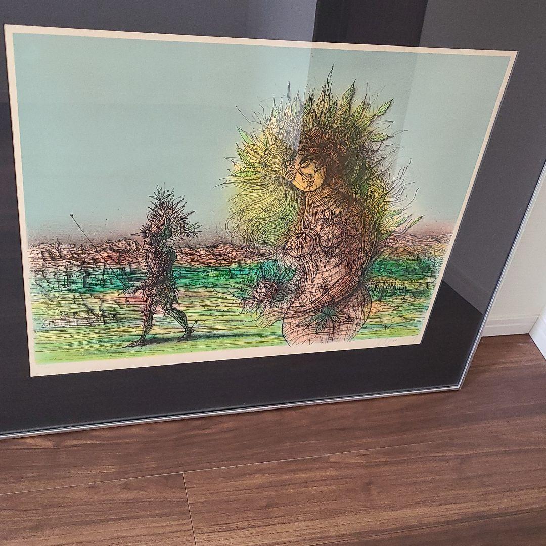 ジャンカルズー作　リトグラフ