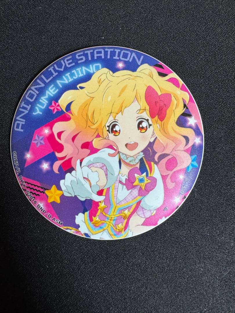 ニジノユメ アイカツアニオン マグネットツキバッジ