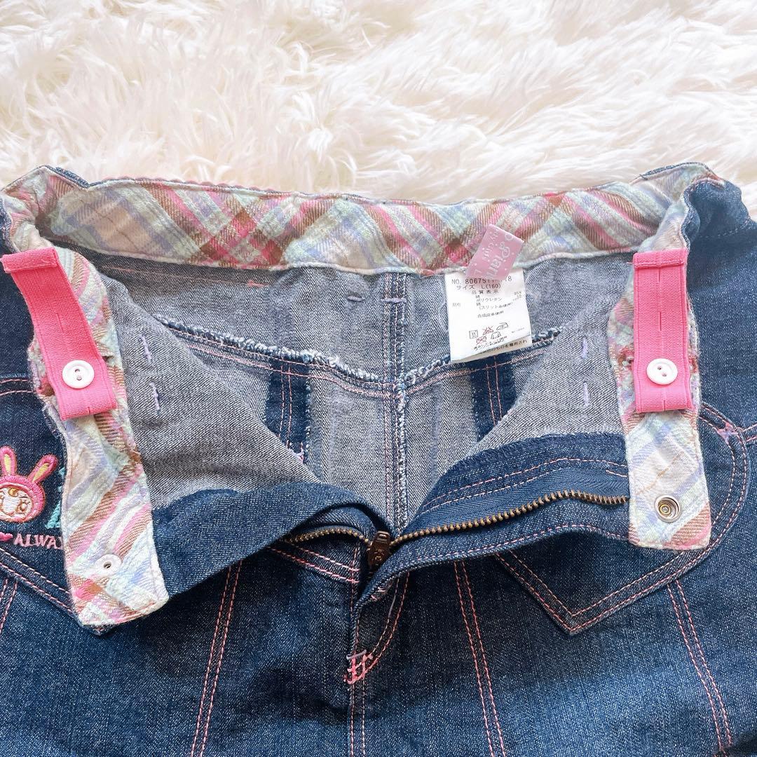 【激レア】メゾピアノ　デニムスカート　160 ベリエ　平成レトロ　Y2K
