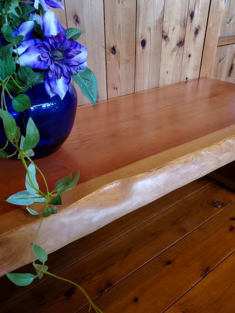 サイドテーブル ベンチ 一枚板