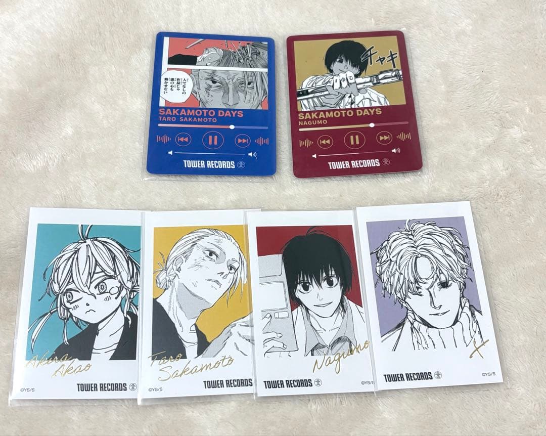 サカモトデイズ タワレコカフェ フォトカード 南雲 坂本 スラー 晶