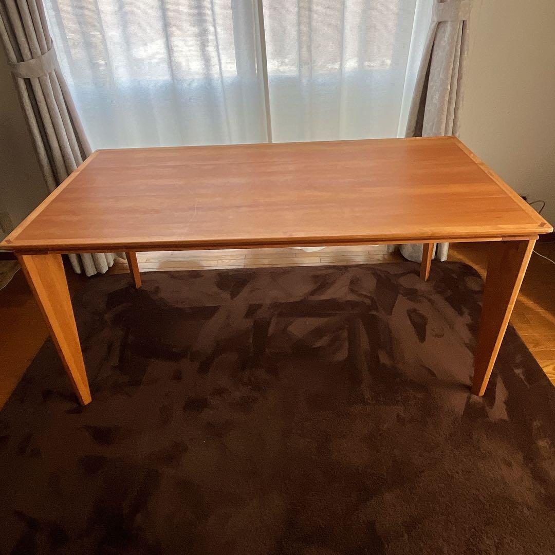 もも様リクエスト品】ACTUS ボスコダイニングテーブル　 オフィス カフェ 朝