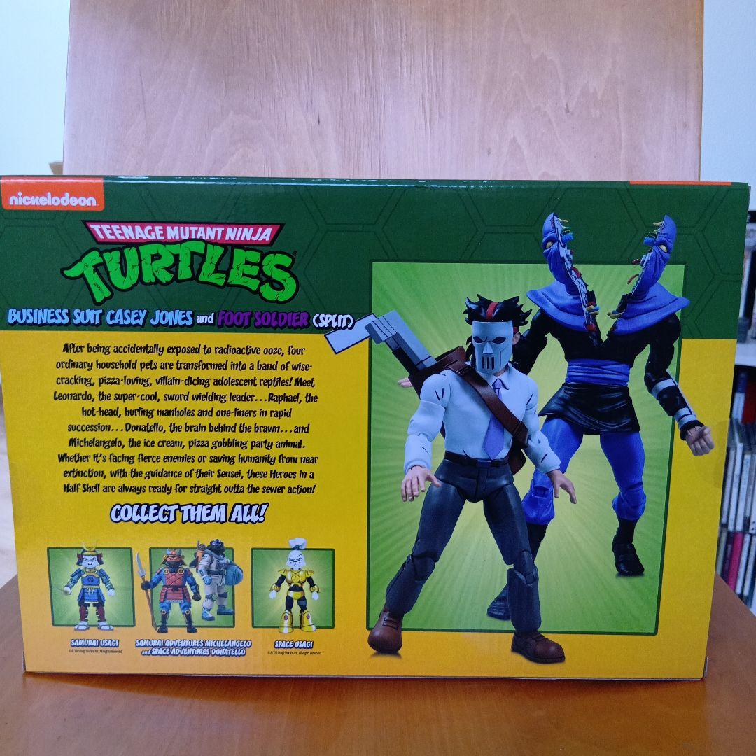 ネカ ミュータントタートルズ ケイシージョーンズ & フットソルジャー