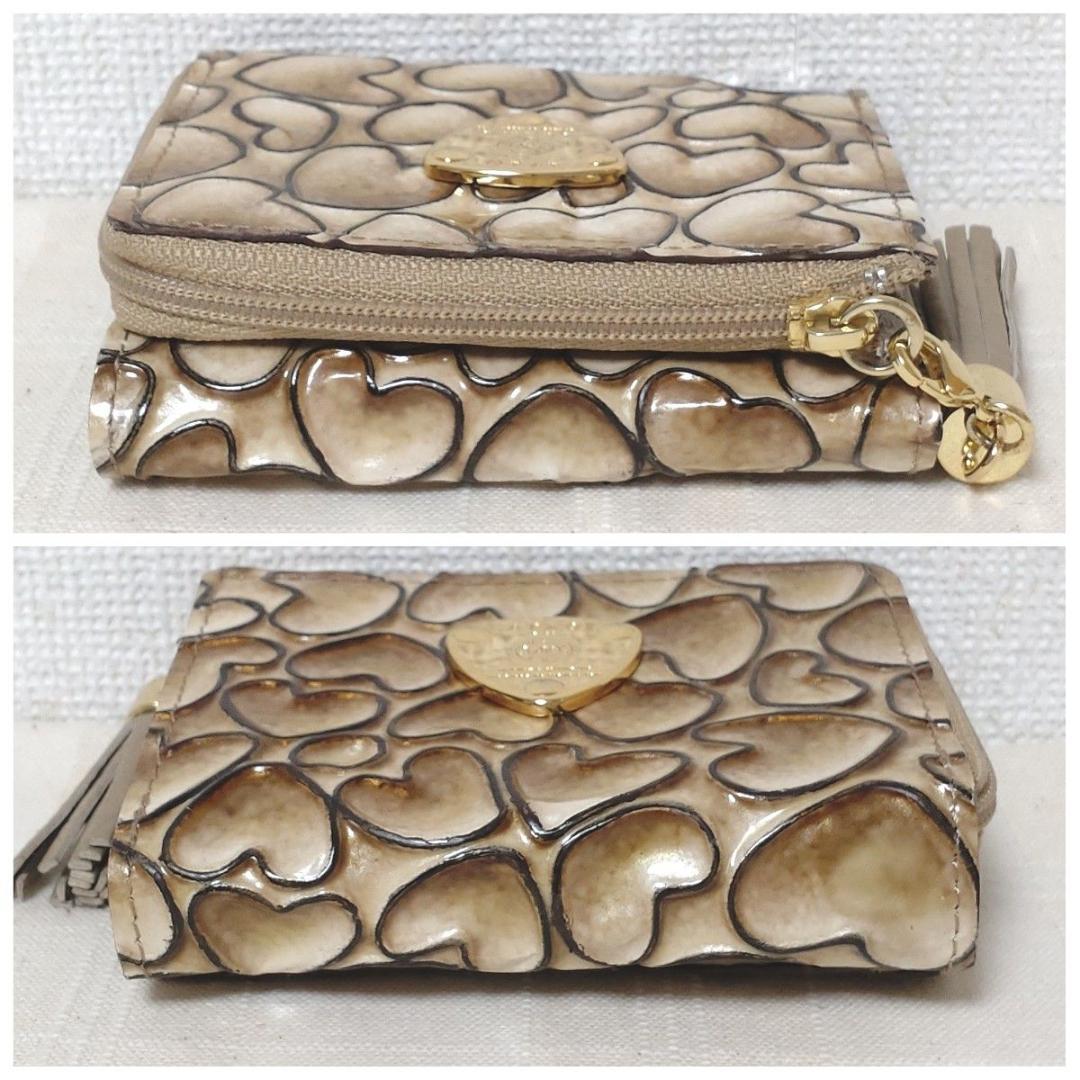 美品】アタオ ワルツ 折財布 ハッピーヴィトロ ハート ATAO ATAO