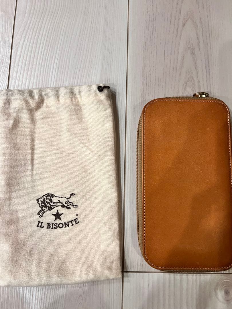 【新品】イルビゾンテ　IL BISONTE 本革　長財布