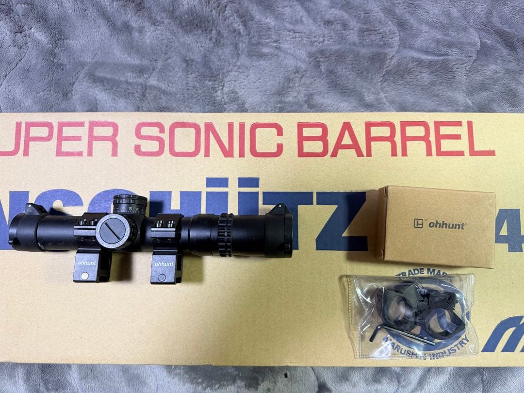 マルシン製 アンシュッツ M1403 DX スナイパーライフル 木製 エアガン