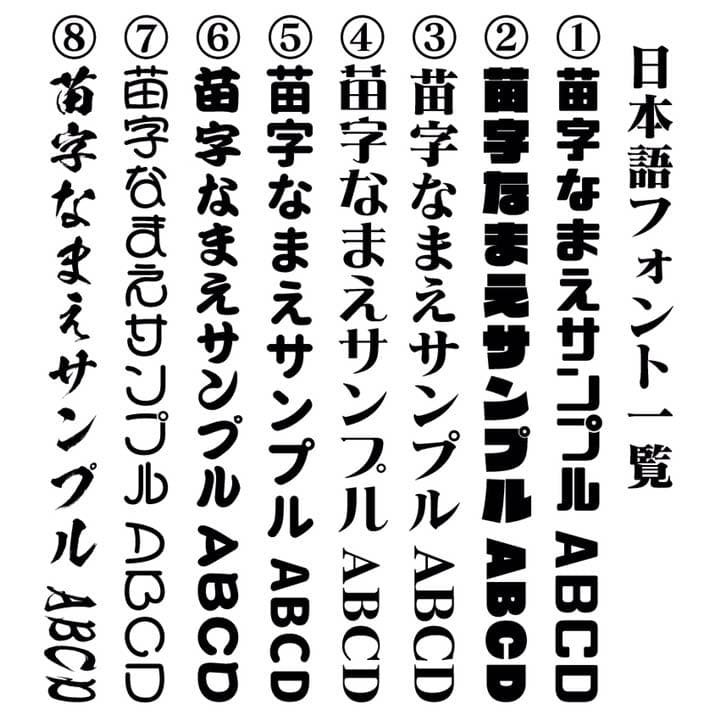 文字だけ キンブレシートオーダー受付中