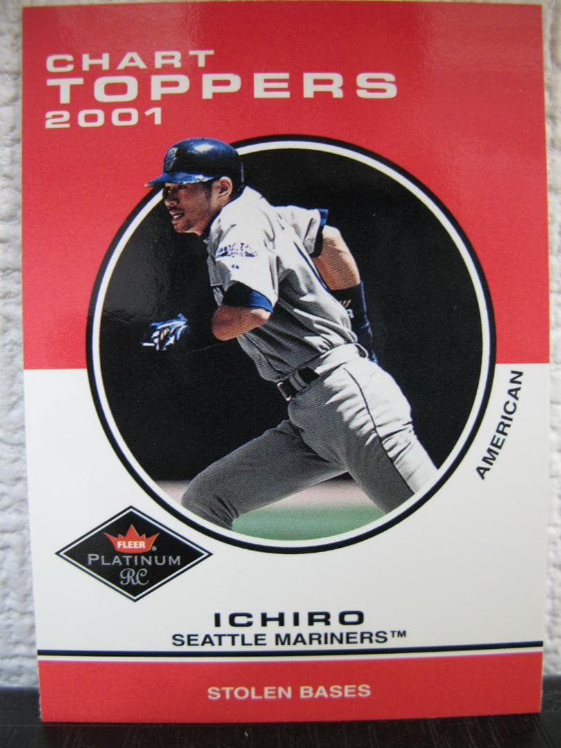 fleer focus ichiro/イチロー ジャージ プリント カード