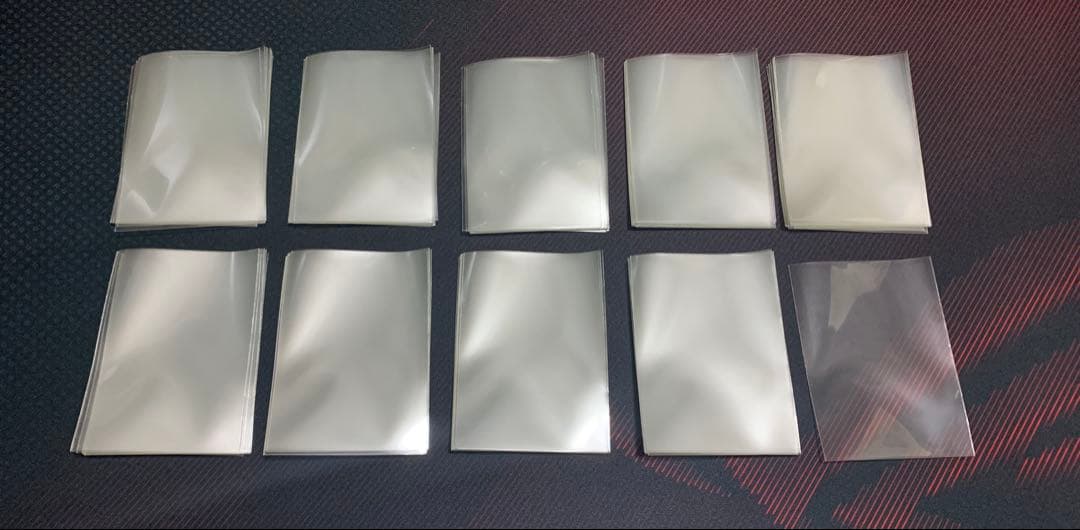 フォーラムスリーブ クリア 絶版 未使用135枚＋使用済み8枚 計143枚