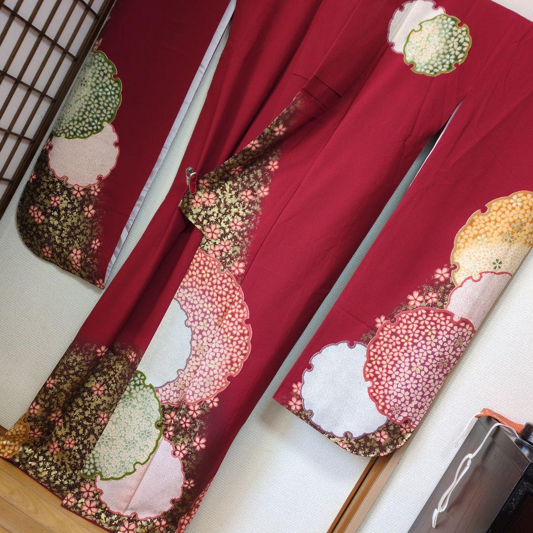 カリメルアロス様専用身丈164センチ 振袖帯セット 正絹