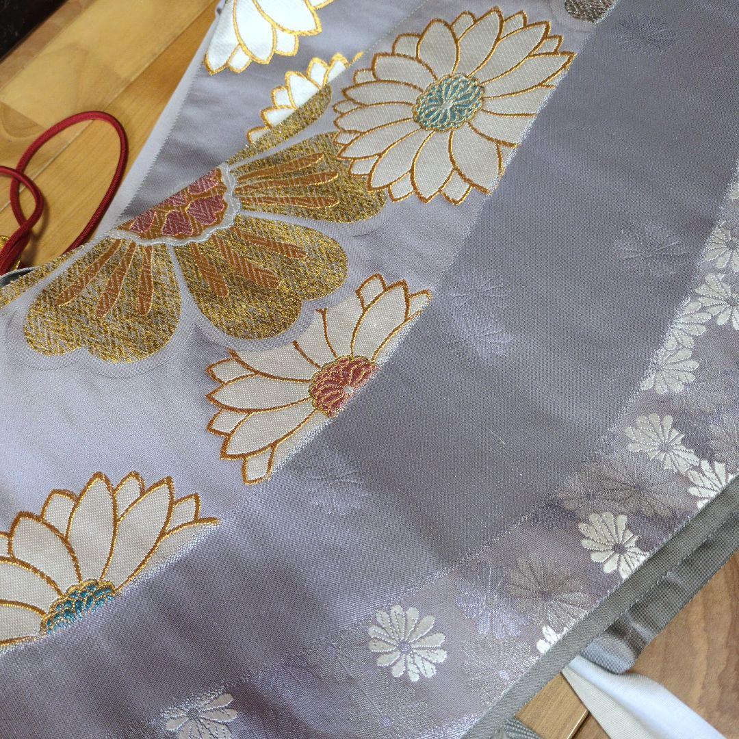 カリメルアロス様専用身丈164センチ 振袖帯セット 正絹