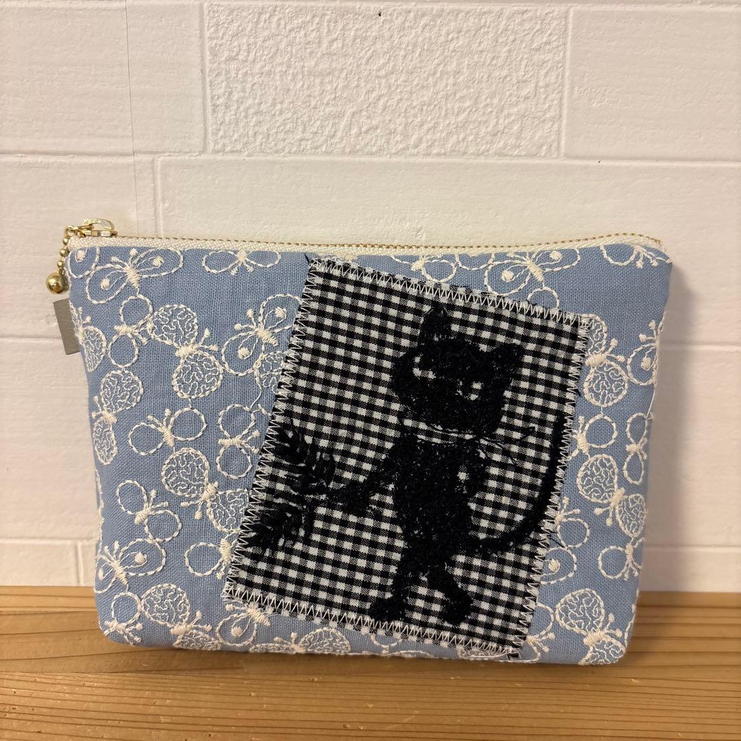 きまぐれSALE ユキエモン　巾着　12cmファスナーポーチ　ハンドメイド　お得