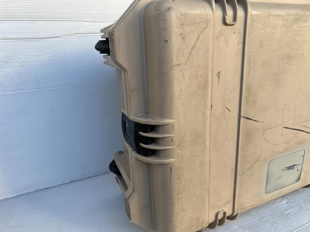 ②本物米軍ライフルケース ペリカン ミリタリー 外寸W120×D42×H23cmの