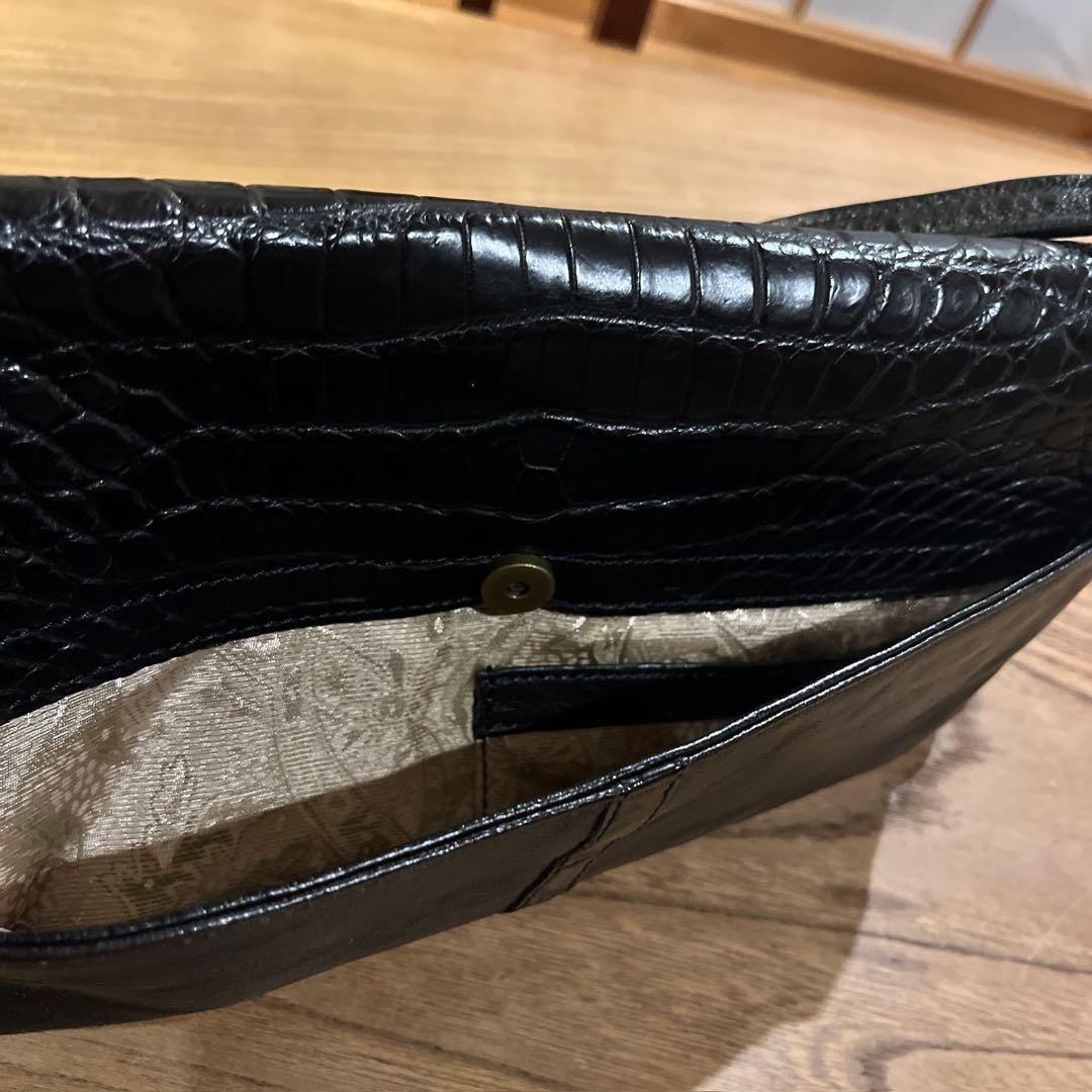 ibiza イビザ クロコダイル 手提げバッグ 美品