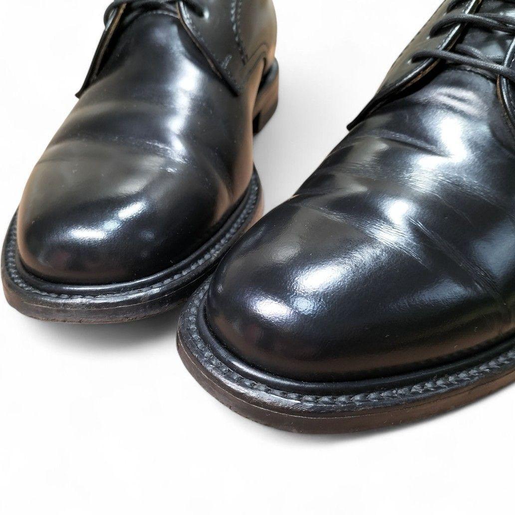 リーガル 2504 25.5cm ビジネスシューズ 外羽根 本革 革靴 ブラック