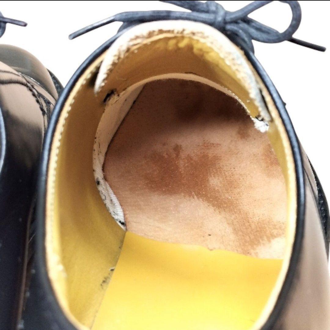 リーガル 2504 25.5cm ビジネスシューズ 外羽根 本革 革靴 ブラック