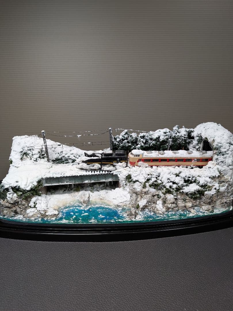 No.65鉄道Nゲージジオラマ車両付き