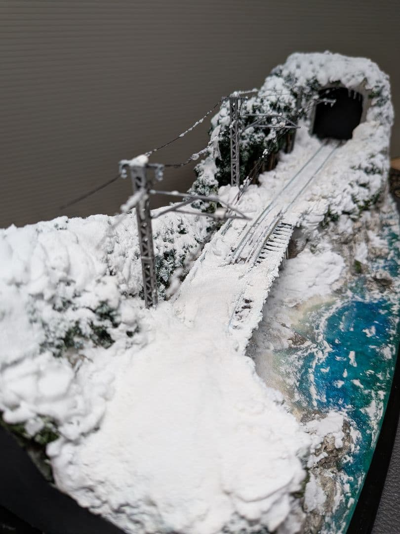 No.65鉄道Nゲージジオラマ車両付き