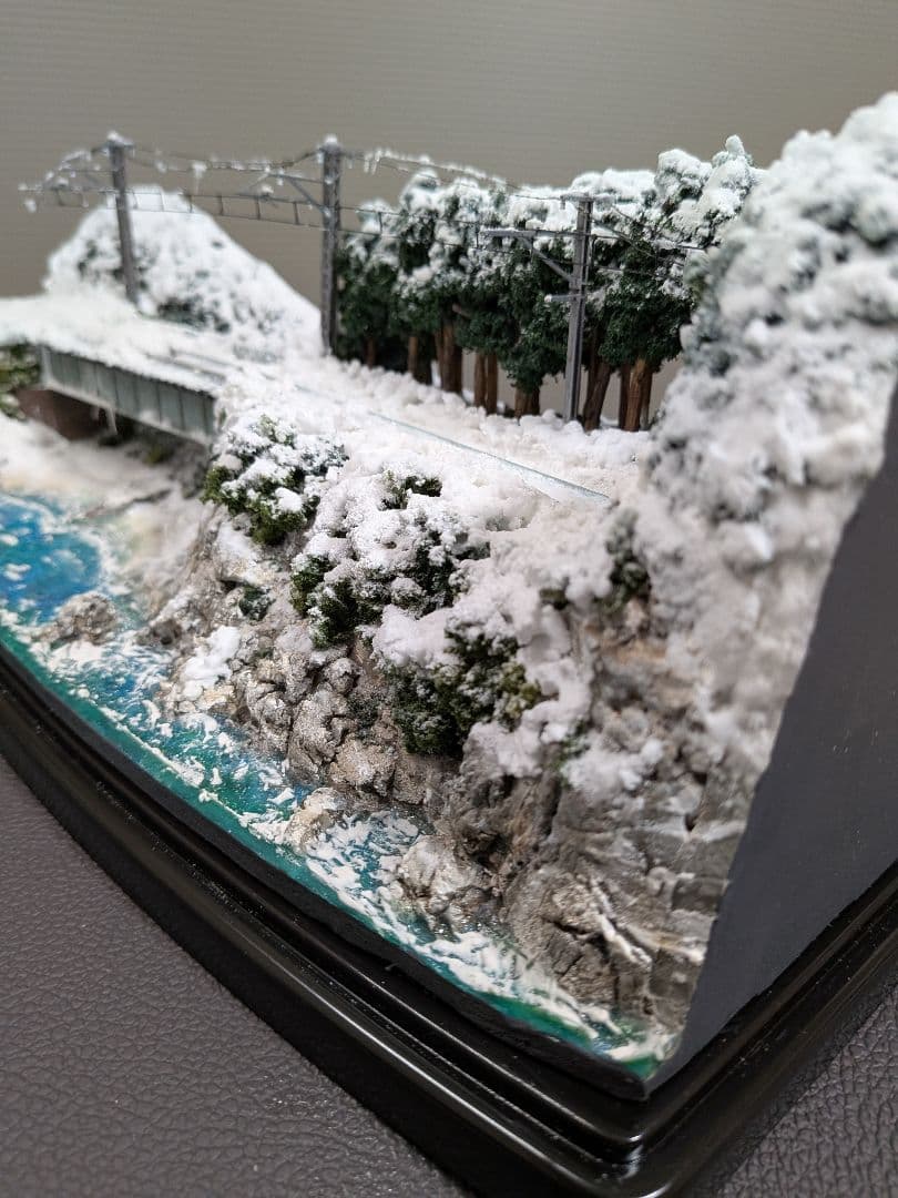 No.65鉄道Nゲージジオラマ車両付き