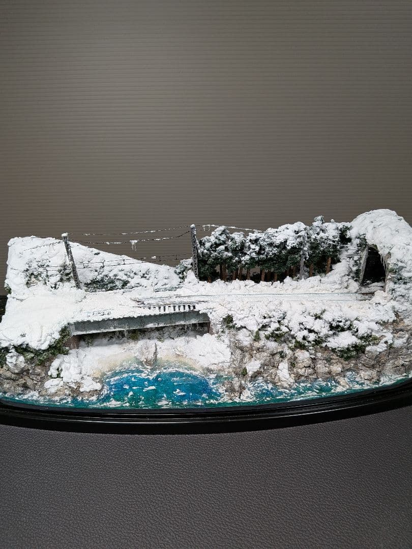 No.65鉄道Nゲージジオラマ車両付き