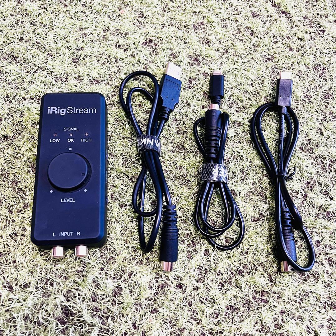 iRig Stream オーディオインターフェイス