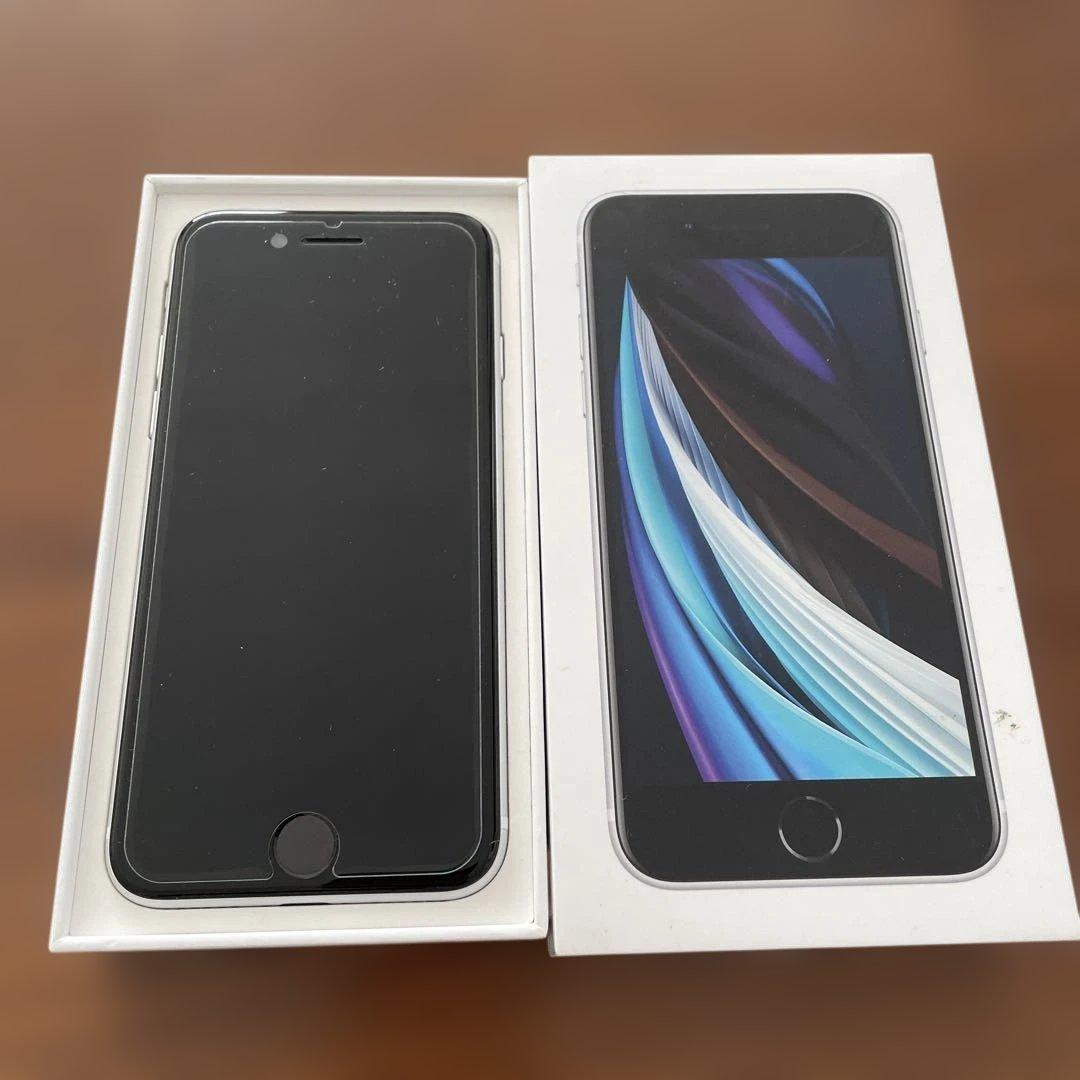 ジャンク品 Apple iPhone SE (第2世代) ホワイト 64gb