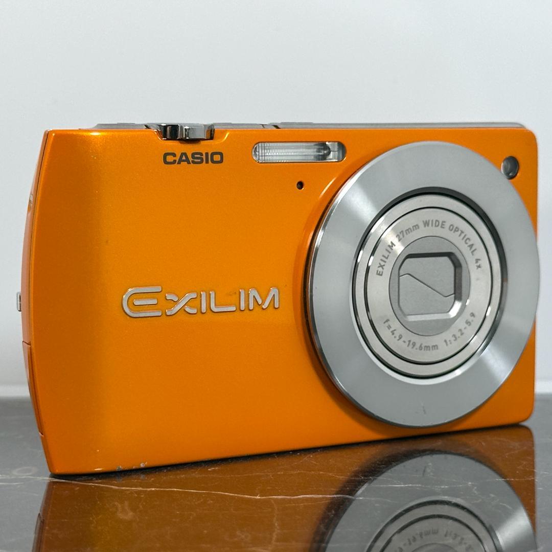 CASIO EXILIM EX-S200 オレンジ デジタルカメラ