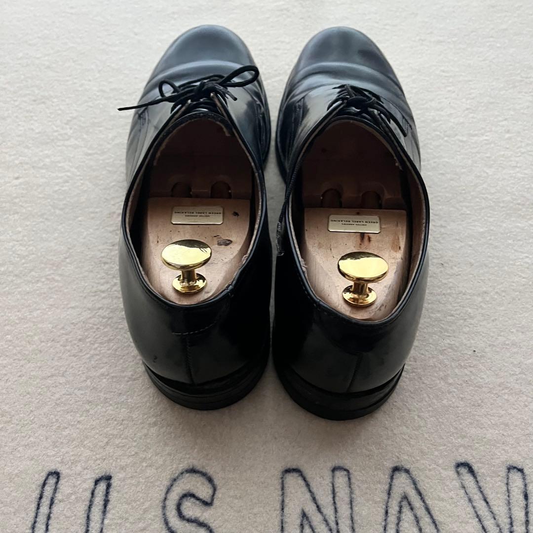 90s usnavy サービスシューズ 海軍 9 1/2R ミリタリー　革靴