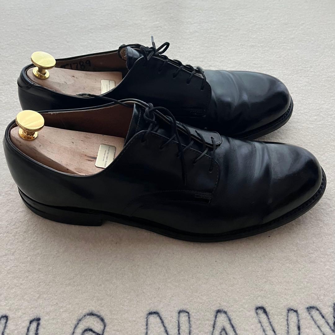 90s usnavy サービスシューズ 海軍 9 1/2R ミリタリー　革靴