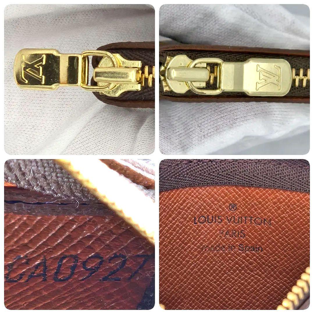 【極美品】ルイヴィトン モノグラム ポシェット クレ ケース 小銭入れ