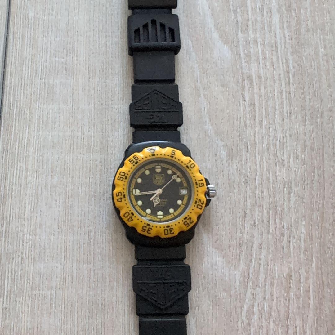 TAG HEUERタグホイヤー　フォーミュラ1ブラック文字盤380 513/1