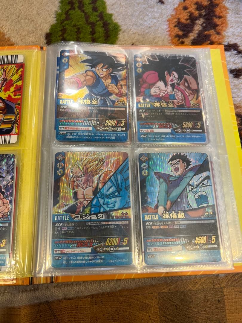 データカードダス ドラゴンボールZ まとめ売り 爆レア 激レア ファイル付き