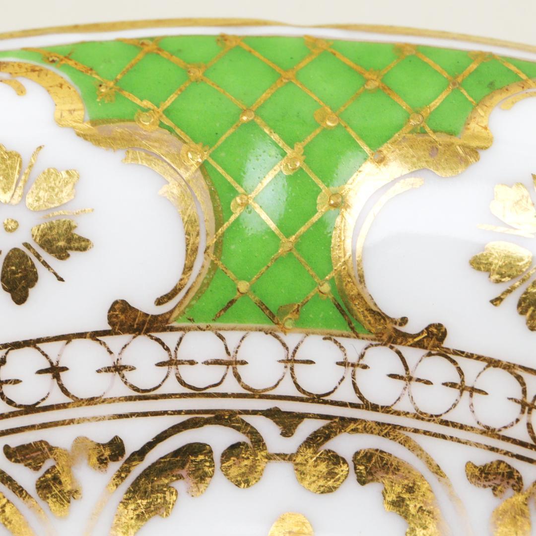 リヒャルト クレム工房 ワトー画 チョコレートカップ＆ソーサー｜nSk6