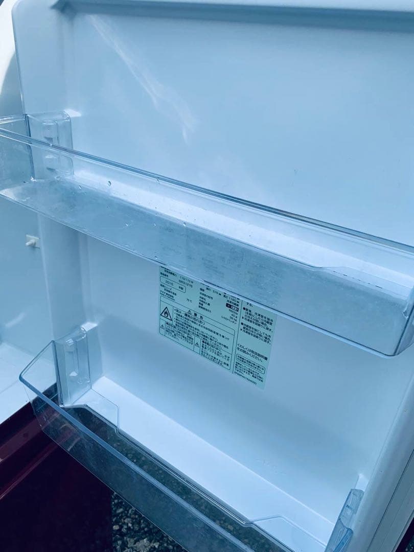 ♦AQUA ノンフロン冷凍冷蔵庫【2016年製】AQR-16E