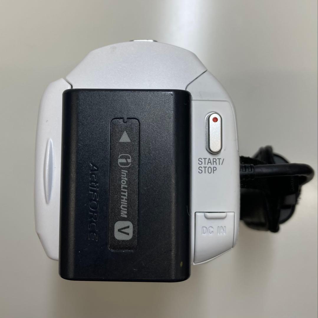 SONY HDR-CX680 ホワイト ビデオカメラ 本体