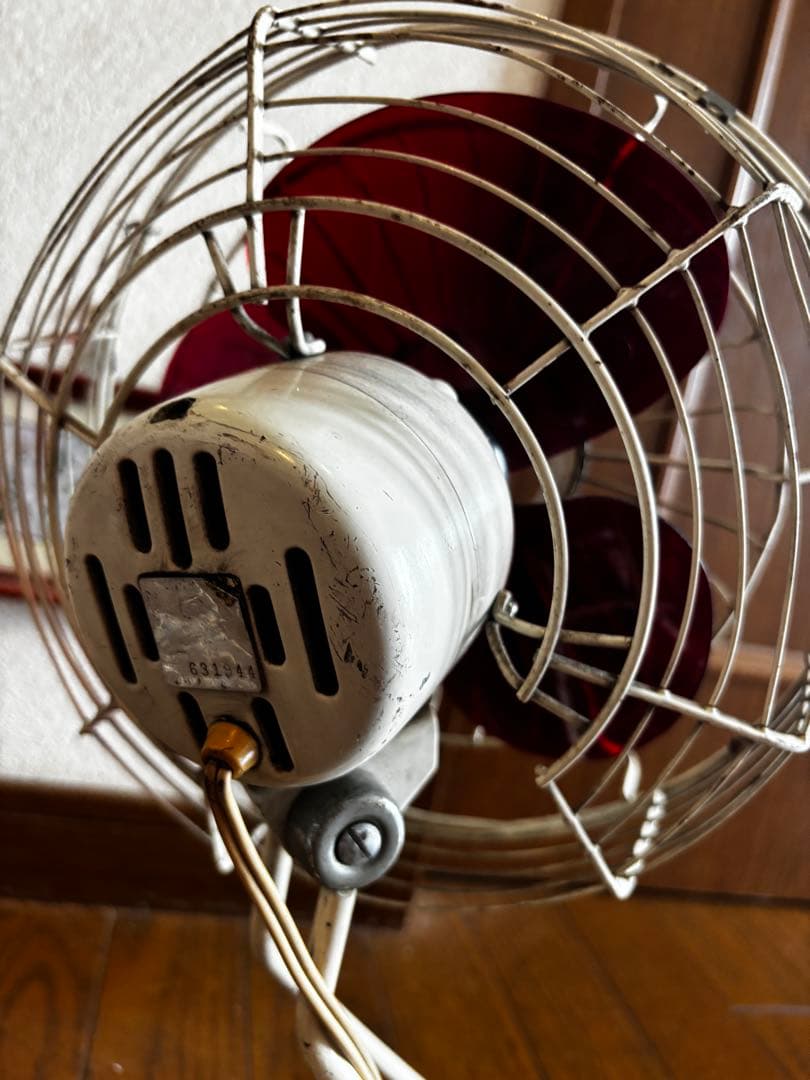 昭和レトロ sharp 卓上扇風機2台＋COPAL フリップ時計 3点セット