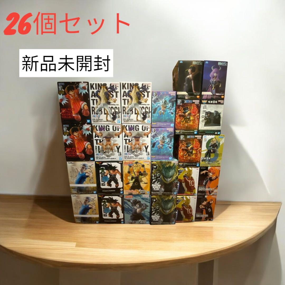 ジャンププライズフィギュアまとめ売りワンピースDB ナルトヒロアカ等