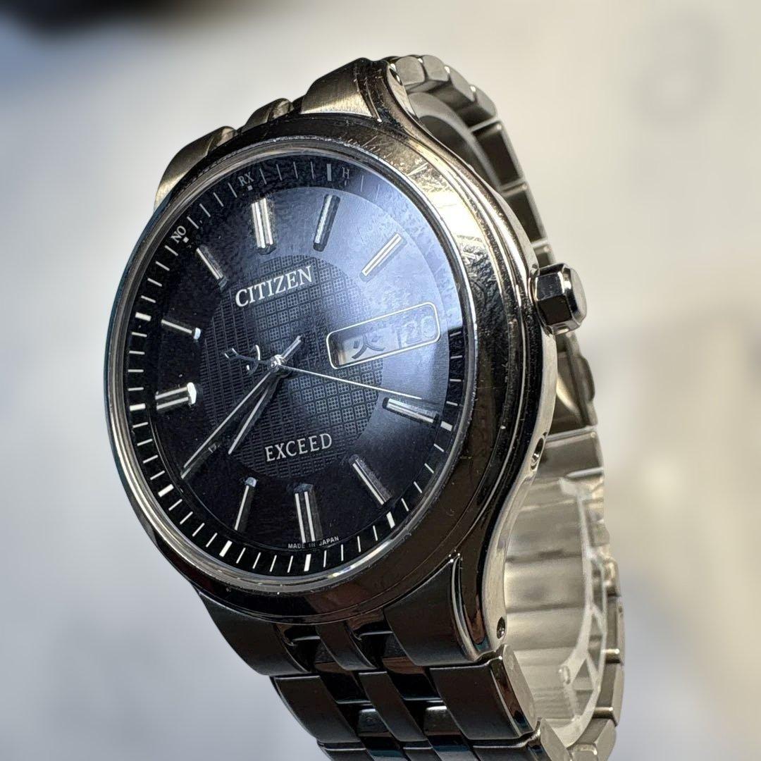 シチズン H100-T018661（エコ・ドライブ電波時計AT6000-52E）