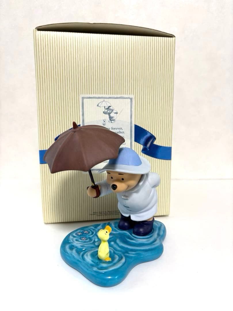 くまのプーさん 陶器フィギュア 傘 ディズニー レア プー 置物の通販は