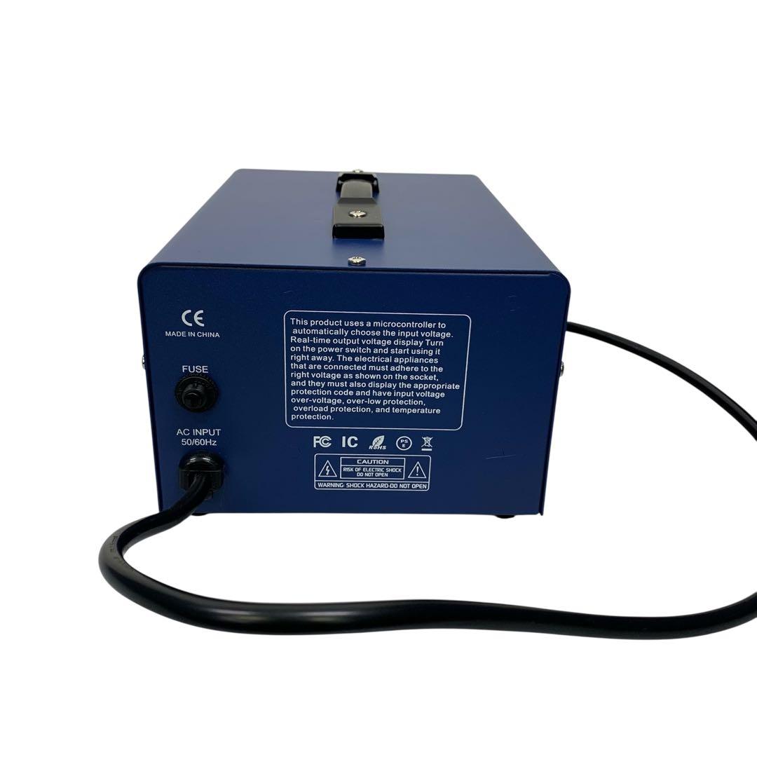 開封・未使用】3000VA 変圧器 海外国内両用型変圧器 降圧・昇圧兼用型