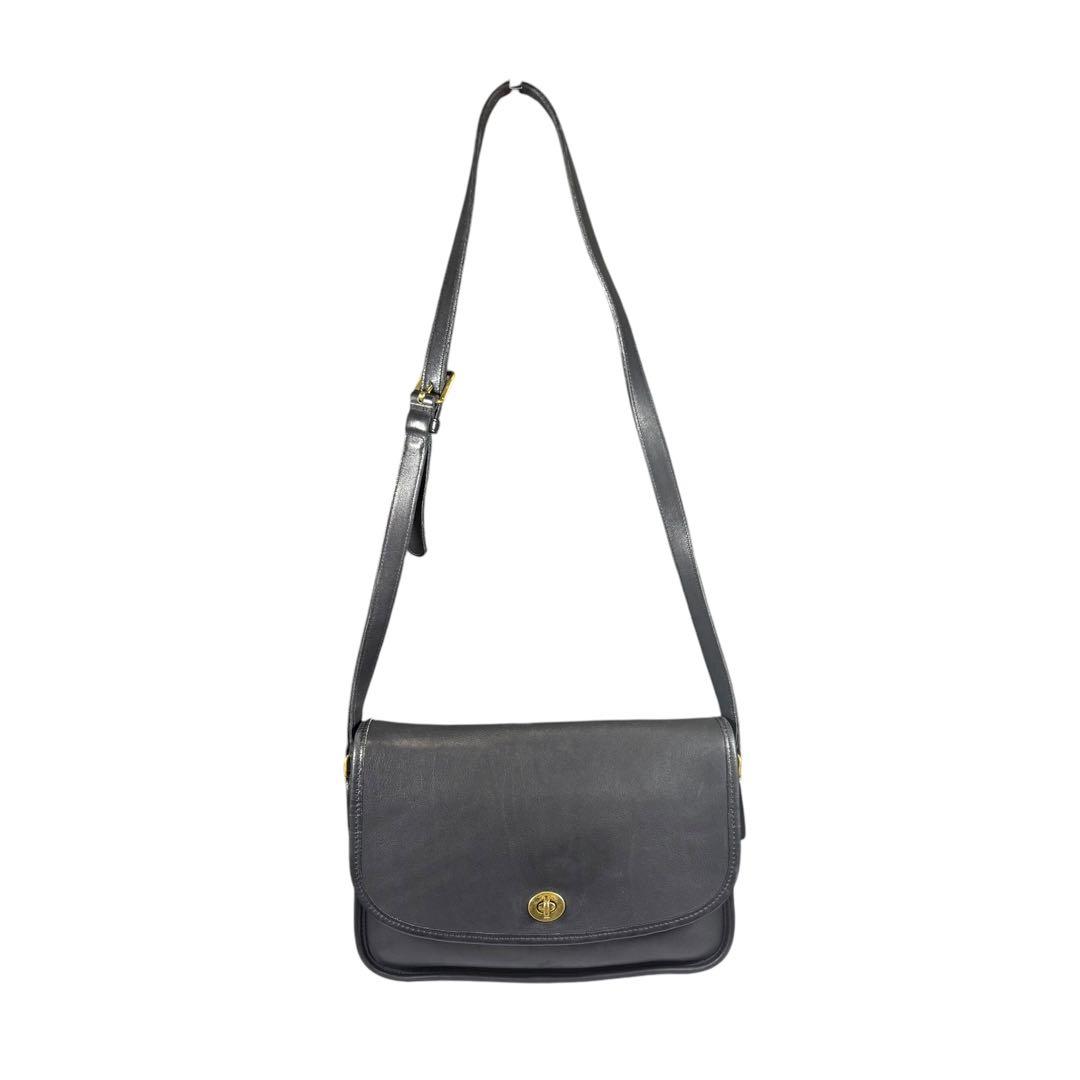 オールドコーチ COACH ターンロック レザー ショルダーバッグ　ビンテージ