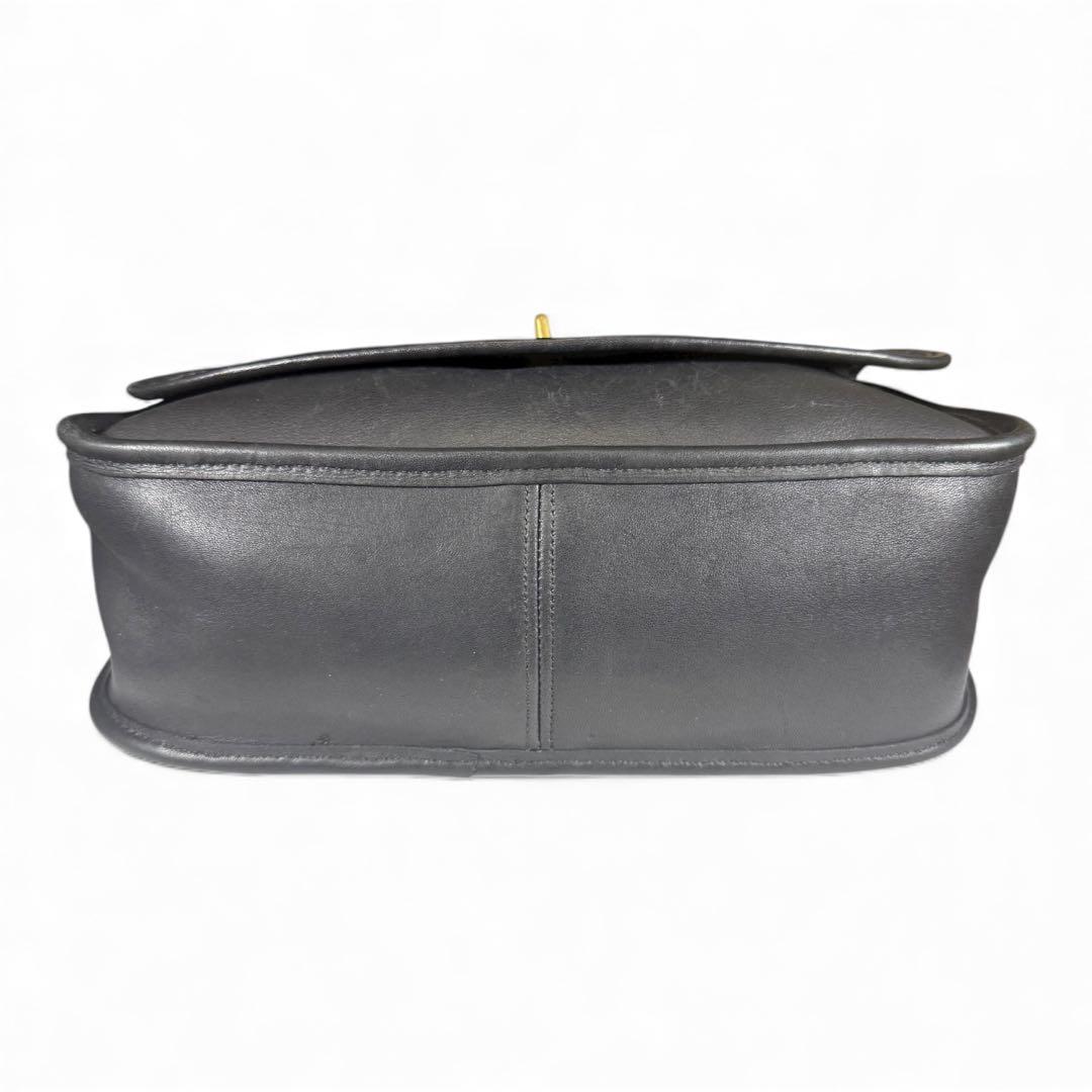 オールドコーチ COACH ターンロック レザー ショルダーバッグ　ビンテージ